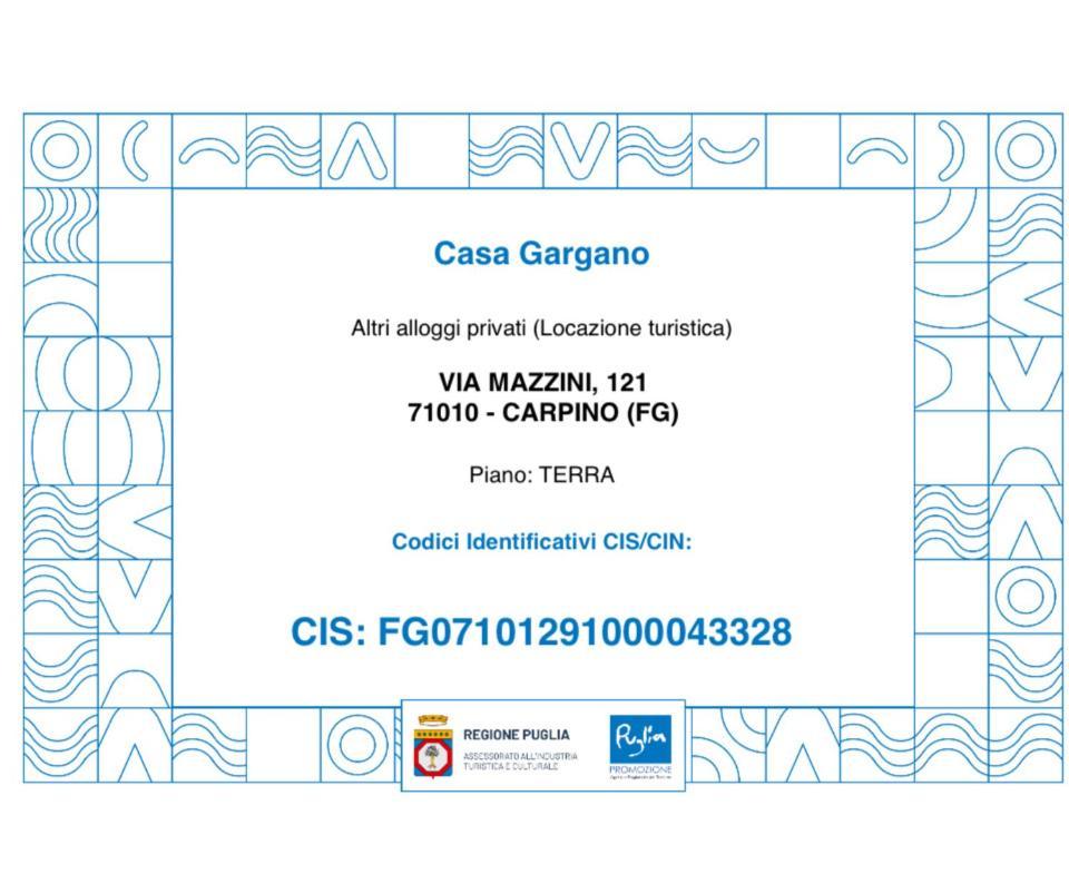 Casa Vacanza Gargano Carpino Exterior foto